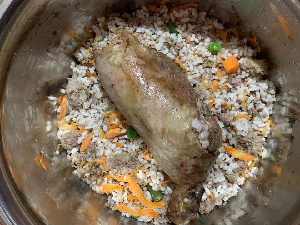 07 Rice with chicken pices and carrots